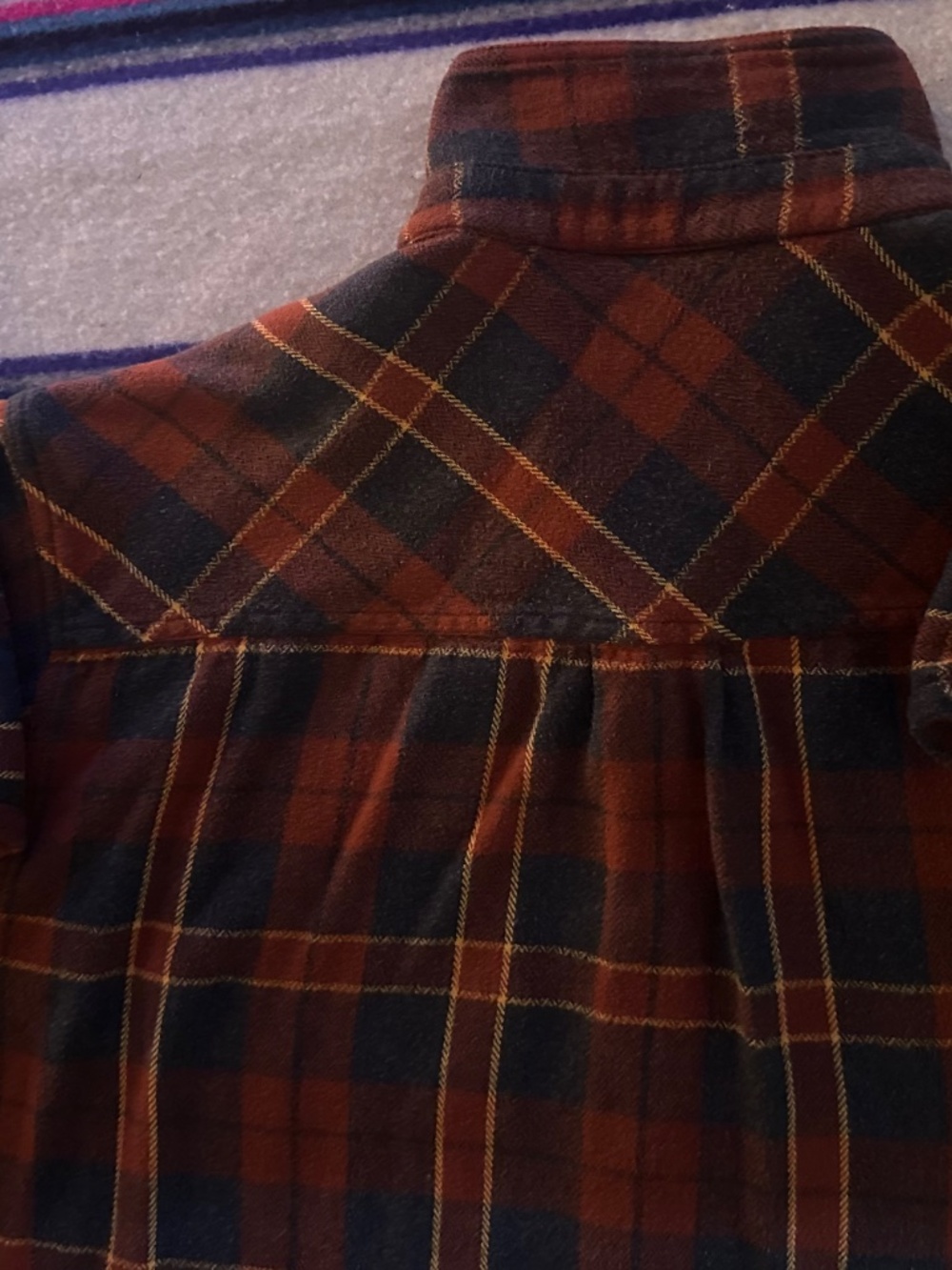 Kava- Men’s Long Sleeve Plaid Button-Up Flannel - Picture 6 of 8